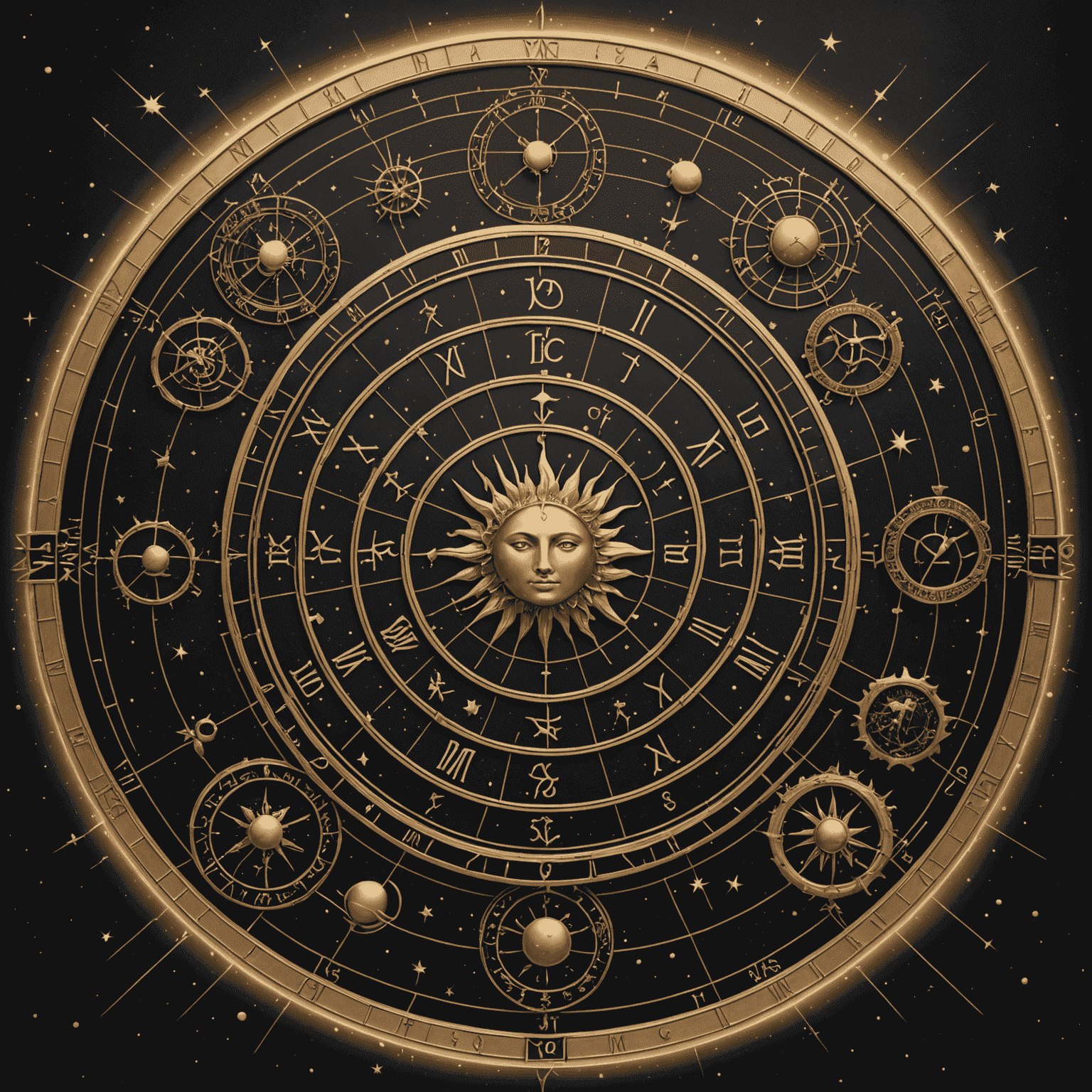 Imagine ilustrând diverse combinații de semne zodiacale, cu linii de conexiune între ele, reprezentând compatibilitatea astrologică dincolo de semnele solare.